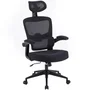 Woxter Silla Gaming Ergonómica Ergo Negro con Reposacabezas Ajustable y Reposabrazos Abatibles, Malla Transpirable - GM26-107